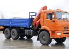 Бортовая машина -43118 с краном манипулятором Palfinger PK-15500A